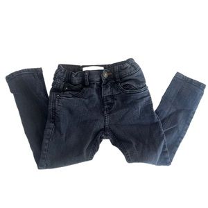 Zara Denim Color - Kids 3/4 - Blue Denim - adjustable waist
